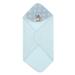 Sterntaler Hooded Bath Towel Donkey Emmi | Light Blue Stars | 0+ Months | 80x80 cm | Best Quality International Shipping - Buy Online on GoSupps.com