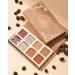 Essence Coffee to Glow Eyeshadow Palette No. 01 - 8 Shimmering Brown Tones Vegan & Microplastic-Free - Buy Online on GoSupps.com