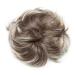 Large 80g Thick Hair Tie Extensions for Messy Bun Updos - Voluminous Real Hair Look in Brown to Blonde Bunu Hair Extensions - Buy Online on GoSupps.com