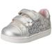 Geox Baby Girl's B Djrock C Sneakers 7.5 UK Child Silver