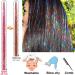 48 Inch Hair Tinsel Kit | 14 Colors 3200 Strands | Heat Resistant Fairy Hair Extensions for Women & Girls - Buy Online on GoSupps.com