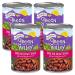 Green Valley Organics Dark Red Kidney Beans | Certified Organic | Deliciously Mild Taste and Firm Texture | Dark Red Color | Good Source of Dietary Fiber & Protein | 15.5 oz can (Pack of 4) 15.5 Ounce (Pack of 4)