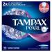 Tampax Pearl Tampons with Plastic Applicator Ultra Absorbency Unscented 18 Count - Pack of 12 (216 Count Total)