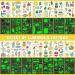 EMOME 650+ Glow Hawaiian Luau Temporary Tattoos for Kids - 56 Sheets | Summer Party Supplies & Decorations - Buy Online on GoSupps.com