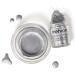 Mehron Metallic Powder (.17 oz) + Mixing Liquid (1 oz) - Silver Makeup Set - Buy Online on GoSupps.com