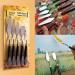 25PCS Painting Knives Set  Painting Knife Stainless Steel Palette Knife Metal Knife Wooden Handle Plastic Palette Knife Set-Knives - Buy Online on GoSupps.com