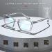 Buy ATTCL Unisex Blue Light Filter Glasses - UV Protection No Prescription Needed Model M Bl5577-Transparent - Buy Online on GoSupps.com