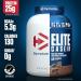 Dymatize ISO100 Hydrolyzed Protein Powder 100% Whey Isolate Protein 25g of Protein 5.5g BCAAs & Elite Casein - Chocolate 4lb - Buy Online on GoSupps.com