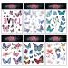Konsait Kids Butterfly Temporary Tattoos 16 Sheets | Fake Tattoo Stickers for Girls, Children's Birthday Party Favors - Buy Online on GoSupps.com