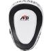 ARD Gel Punch Mitts Cowhide Leather Boxing MMA Training Kickboxing Muay Thai Focus Pad - White - Buy Online on GoSupps.com