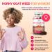 Horny Goat Weed Gummies 800mg (60 ct) for Men & Women - Natural Energy & Performance Boost - Vegan & Gluten-Free - Grapefruit Flavor - Buy Online on GoSupps.com