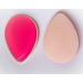 Silicon & Sponge 2in1 Teardrop Pink Makeup Blender