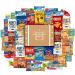Cookies, Chips & Candies Ultimate Snacks Care Package Bulk Variety Pack Bundle Sampler (50 Count) 50 Piece Set