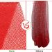 African Exfoliating Net Sponge Set - 8 Pieces | Extra Long Washcloth & Body Scrubber | Skin Smoother | Blue, Dark, Yellow, Red - Buy Online on GoSupps.com