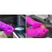 Home Beyond 2-Pack Magic Silicone Household Cleaning Gloves with Rubber Sponge Scrubber Reusable Dishwashing Kitchen Gloves Dark Pink - Buy Online on GoSupps.com