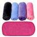 Makeup Remover Cloth Reusable Washable Microfiber Cleansing Towel Move Makeup Instantly Suitable for All Skin Types 5 Colour