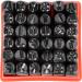 NEIKO 02624 36-Piece Number and Letter Punch Set with Heat-Treated Steel - 1/4-Inch Shaft for Arts, Crafts, and Imprinting - Buy Online on GoSupps.com