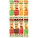 SOLELY Organic Fruit Jerky Variety Pack, 8 Strips | Minimal Ingredients | Vegan | Non-GMO | No Sugar Added | Not From Concentrate Variety Pack 0.8 Ounce (Pack of 8)