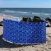 erda Ocean Camo Elite Beach Recycled Polyester Rip-Stop Extra Tall 42" Lightweight Windscreen  Privacy Screen  Wind Blocker  Free Matching Shoulder Bag (New Mahogany Wood Poles) - Buy Online on GoSupps.com