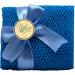 Nature by EJN - Net Bath Sponge Customized N1 Weave Long NKN Naturals Skin Exfoliation African Porous Stretches to Approximately 49" (Sea Blue)