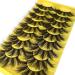 HeyAlice Manga Cosplay 23mm Dramatic Mink Lashes - 9 Pairs Long Fluffy 6D Volume Strip Eyelash Pack - Buy Online on GoSupps.com