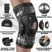 NEENCA Adjustable Knee Brace for Pain Relief | Hinge Support & Side Stabilizers | Arthritis & Joint Pain Relief (4XL) - International Shipping Available - Buy Online on GoSupps.com