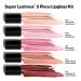 Revlon Super Lustrous Lip Gloss Set - 5 Piece Gift Set with High Shine Cream & Pearl Finishes - Buy Online on GoSupps.com