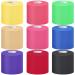 9 Pieces Pre Wrap Athletic Tape Foam Underwrap Tape 30 Yards Sports Prewrap Soccer Athletic Tape Bandage 2.75 Inches Elastic Underwrap for Hair Ankles Wrists Hands Knees Elbow(Assorted Colors)