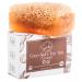 SABUN CO. Coconut Oil Loofah Soap - Natural Exfoliating Soap Bar for Face & Body Scrub - Moisturizing Soap for Softer Skin - Handmade with Coconut Oil  Jojoba Oil  Witch Hazel  4.40 oz - 125 gr