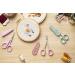 Beaditive High Precision Detail Scissors Set - 2-Pc Sharp Fine Tips for Paper Cutting, Scrapbooking, Sewing & Crafting - Stainless Steel with Protective Cover (Pastel) - Buy Online on GoSupps.com