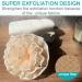 6 Pack Super Exfoliating Loofah Shower Sponge Pouf Set - Bath Spa Puff Scrubber for Face and Body - Rich Foams Bubble - Home Spa Weave Mesh Brush (4.7 Each) - Buy Online on GoSupps.com
