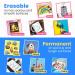 Chalkola Liquid Chalk Markers & Metallic Colors Pack of 16 | Chalk Pens for Chalkboard, Blackboards, Windows, Glass, Bistros | 6mm Reversible Tip + Erasable Ink - Buy Online on GoSupps.com