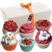 BRUBAKER Cosmetics set of 6 bath chocolates "Happy Monsters" handmade and vegan
