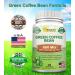 Green Coffee Bean Extract 180 Capsules - Max Strength GCA Antioxidant Cleanse for Weight Loss - 800mg/pill with Chlorogenic Acid - 1600mg Daily Supplement - Healthy Fat Burner - Buy Online on GoSupps.com