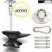 Buy Clean Sports Ceiling Holder for Boxing Bags & Sling Trainers - 400kg Stainless Steel Bracket with Carabiner Hook - International Shipping Available - Buy Online on GoSupps.com