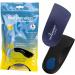 Footminders Casual Orthotic Arch Support Insoles - Small (Men 5-7, Women 6-8) - Relieve Foot Pain from Flat Feet & Plantar Fasciitis - 2 Pack - Buy Online on GoSupps.com
