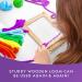 NATIONAL GEOGRAPHIC Kids Weaving Kit - Fun Wooden Loom with Yarn & 3 Designs for Easy Weaving - Child Arts and Crafts Set - Buy Online on GoSupps.com