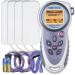 Elle TENS 2 with Contraction Timer & Opti-Max Technology - Dual Channel Maternity TENS for pain relief during labour can be used post labour with Electrode & Batteries