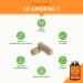 Red and White Ginseng - 100% Natural - Extraction Ratio 10:1 - Dosed at 15% Ginsenosides - Reduce Fatigue - Helps Concentrate - 60 Capsules - Nutrimea - Buy Online on GoSupps.com
