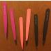 Danielle Creations Soft Touch Stainless Steel Tweezers - Pink | Slant and Point Design - Buy Online on GoSupps.com