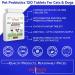 Probiotics for Dogs & Cats - 120 Tablets - 2 Billion CFU - Chicken Flavor - Digestive Health Support - Buy Online on GoSupps.com
