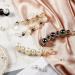 Faux Pearl Banana Hair Clips for Women - 12 Pieces Rhinestone Ponytail Holders & Grips for Thick Long Hair - Buy Online on GoSupps.com