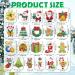 21 Pcs DIY Diamond Key Chain Ornaments - Cute Style | 5D Rhinestone Pendant Decor Kit for Kids | Christmas Diamond Art Key Ring - Buy Online on GoSupps.com