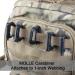 XTACER Tactical Multipurpose Small D-Ring Locking Hanging Hook - Set of 10 Black | Keychain Snap Button Release for Molle Webbing - Buy Online on GoSupps.com