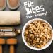 FITBITES Granola with Protein Chocolate Chunks + Almonds (Case of 3 x 220g) (Chocolate Chunks + Almonds) - Buy Online on GoSupps.com