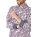 Johnston & Murphy Men's Reversible Quarter Zip XL - Burgundy & Multicolor | International Shipping Available - Buy Online on GoSupps.com