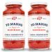 Keto Marinara Pasta and Pizza Sauce by Yo Mama's Foods - Pack of (2) - No Sugar Added, Low Carb, Low Sodium, Gluten Free, Paleo Friendly, and Made with Whole, Non-GMO Tomatoes. Marinara 1.56 Pound (Pack of 2)