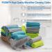 FIXSMITH Microfiber Cleaning Cloth - Pack of 50, 12x16 Inches, Multi-Functional Towels for Car, Kitchen, Home & Office - Highly Absorbent, Lint-Free, Streak-Free Rags - Buy Online on GoSupps.com