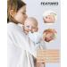 Baby Hair Brush and Comb Set with Natural Goat Bristles and Wooden Comb - Ideal Registry Gift for Newborns and Toddlers - Buy Online on GoSupps.com