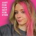Fun In by Sun In Temporary Hair Color Pink - Easy Brush Applicator Washes Out in One Shampoo Gluten-Free Paraben-Free Alcohol-Free Cruelty-Free - Buy Online on GoSupps.com